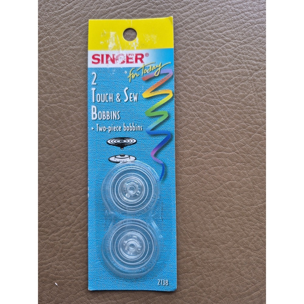 Singer Two Touch And Sew Bobbins - Two Piece Bobbins 2138